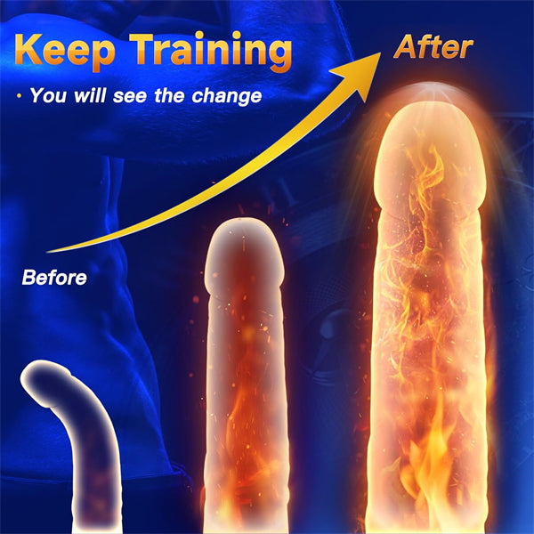 10 Vibration Penis Training Vibrator Stroker