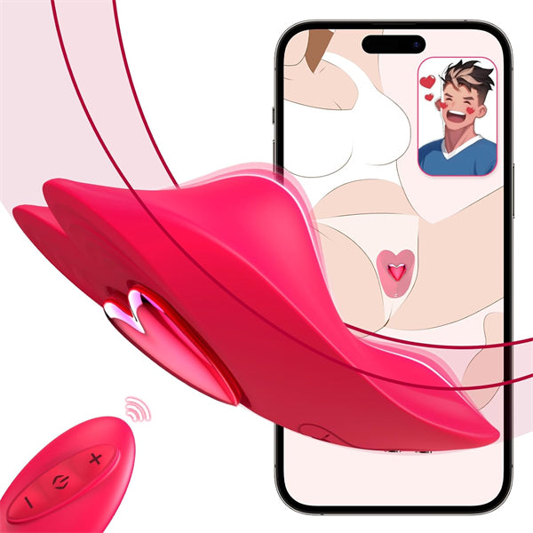 10 Vibrations App Cellphone Wearable Vibrator with Remote