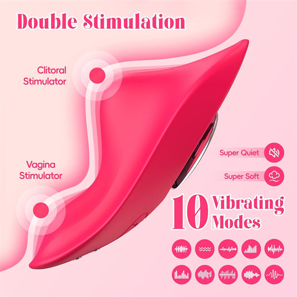 10 Vibrations App Cellphone Wearable Vibrator with Remote