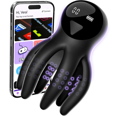 3 IN 1 Male Vibrator Masturbator & Penis Trainer & APP Control