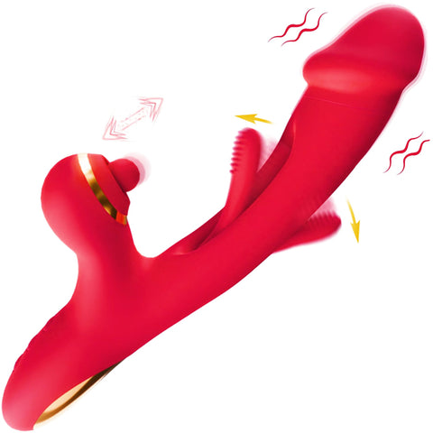 7 Tapping &7 Vibrating & 7 Flapping Rabbit Vibrators