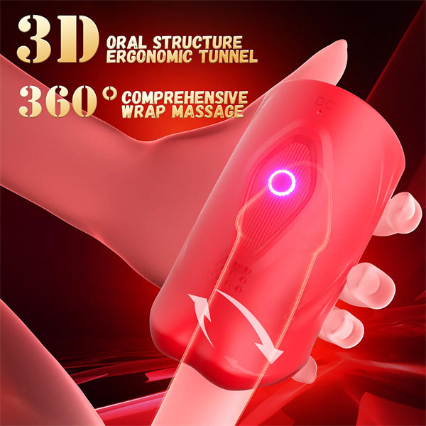 9 Vibration Penis Training Stroker