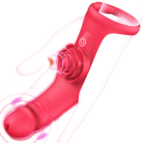 9 Vibration Rose Finger Vibrator