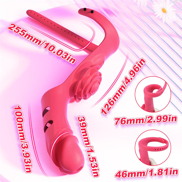 9 Vibration Rose Finger Vibrator