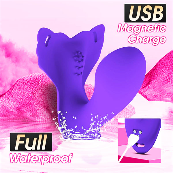 9 Vibrations Panty Butterfly Vibrator With Thong