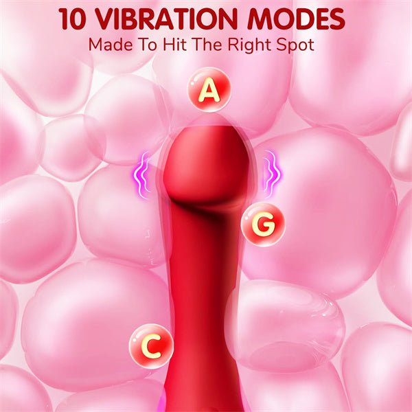 Big Mouth Rose Wand Vibrator