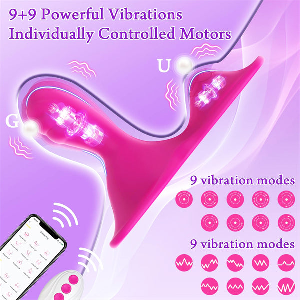 Sit and Ride Clit Anal G Spot Vibrator Long Item