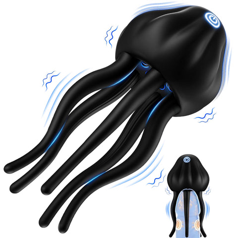 10 Vibrating Jellyfish Male Vibrator for Penis