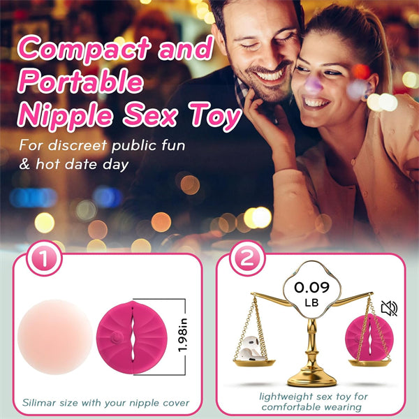 Remote Control Vibrating Nipple Clamps Vibrator