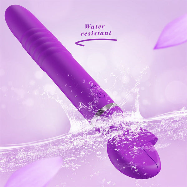 Thrusting Wrench Vibrator Purple