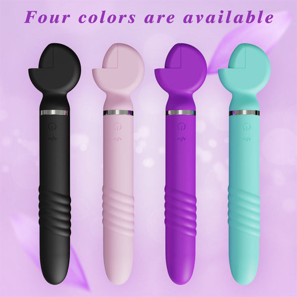 Thrusting Wrench Vibrator Purple