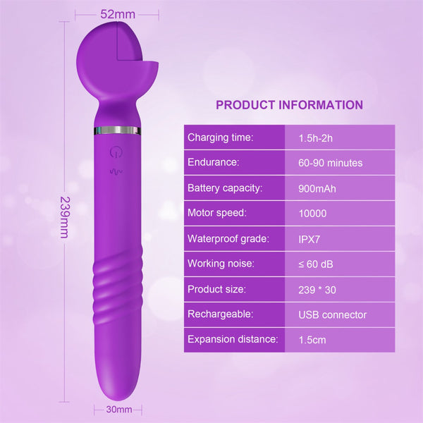 Thrusting Wrench Vibrator Green