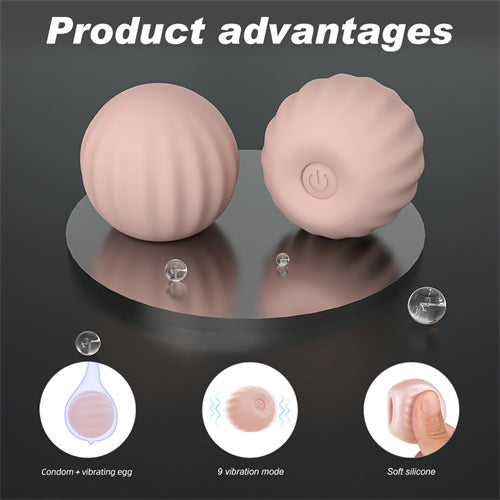 Internal Condom Vibrating Ball Skin Color