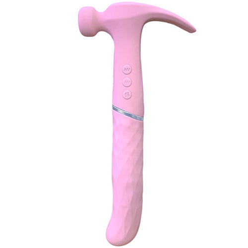 Rounded Hammer Vibrator Blue