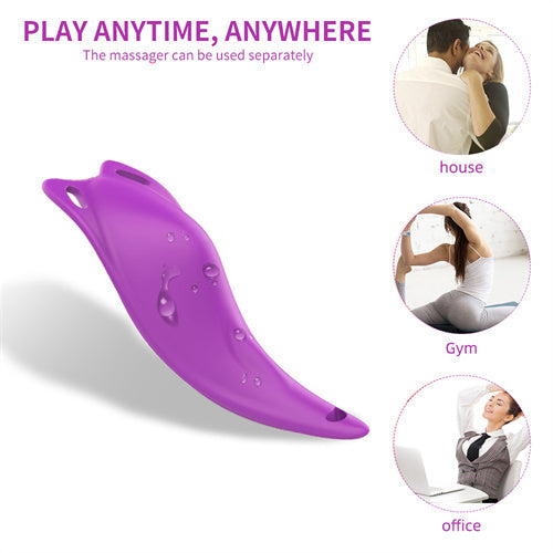 Remote Control Vibrating Panties Purple