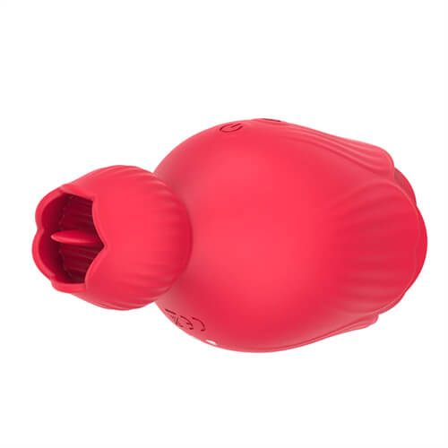 New 2in1 Sucking Short Rose Toy