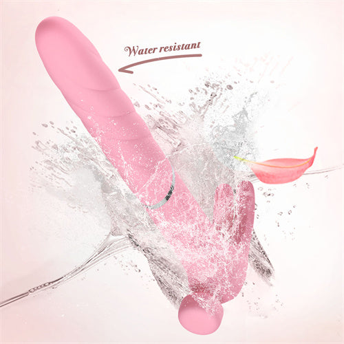 Curved Hammer Vibrator Pink