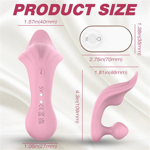 Clitoris Stimulation Panties Vibrator Red