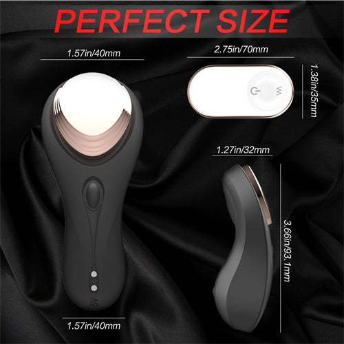 Remote Control Panty Sex Toys Black