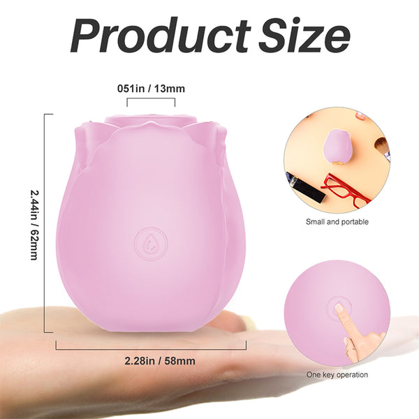 Regular Rose Vibrator Pink