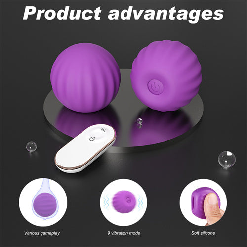 RCT Internal Condom Vibrating Ball Purple