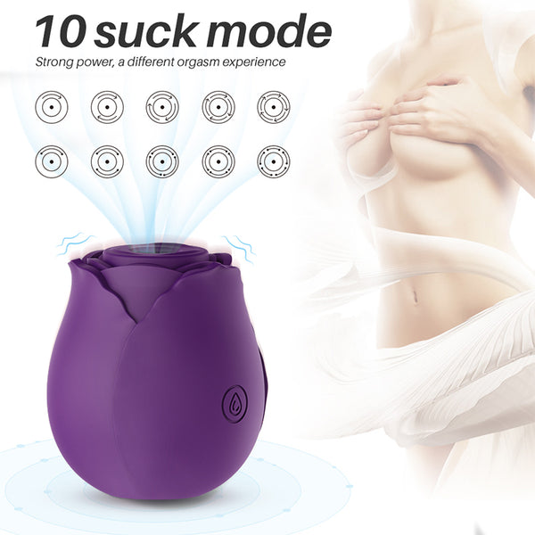 Regular Rose Vibrator Purple