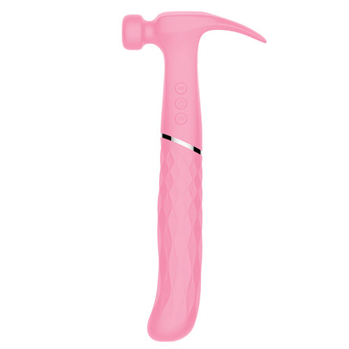 Rounded Hammer Vibrator Pink