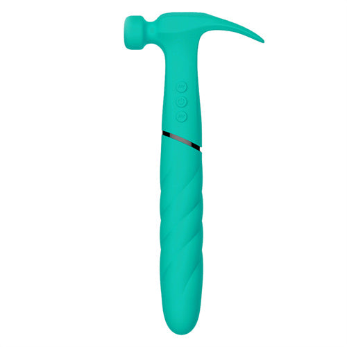 Rounded Hammer Vibrator Green