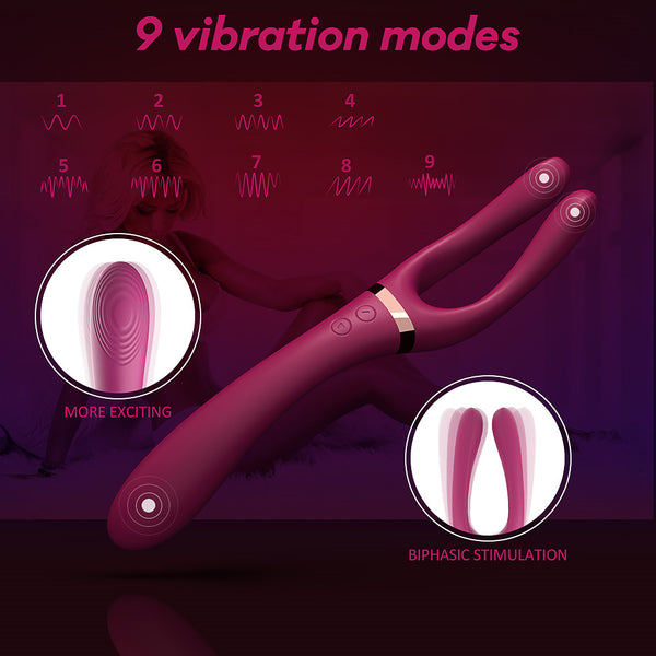 AMZING TOY_ Double Head Vibrator Cersei