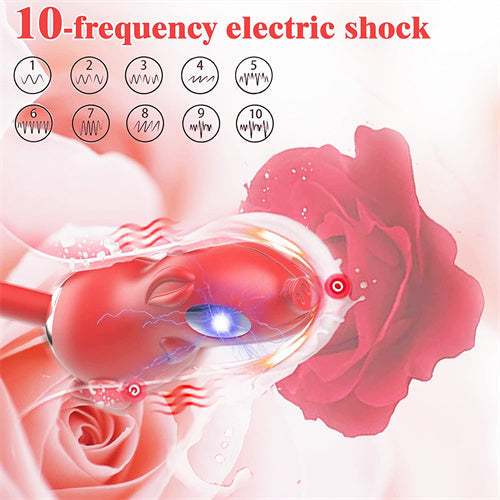 Electric Shock Rose Dildo Moshe