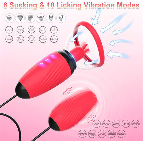 Clitoral Sucking Vibrator Rose Line