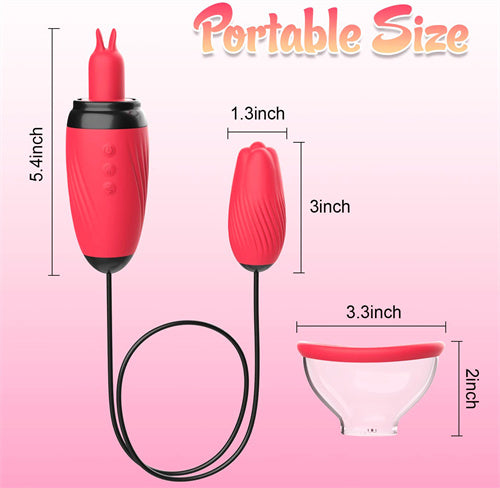 Clitoral Sucking Vibrator Rose Line