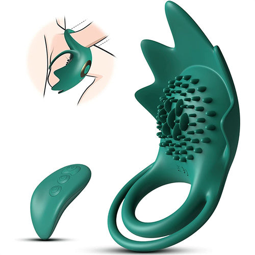 Vibrating Cock Ring Beryl Green