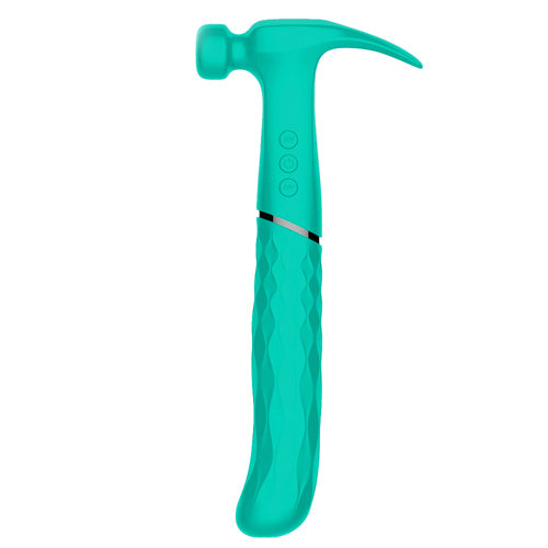 Curved Hammer Vibrator Green