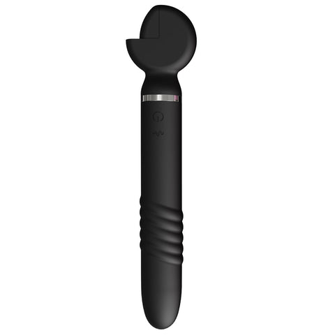 Thrusting Wrench Vibrator Black