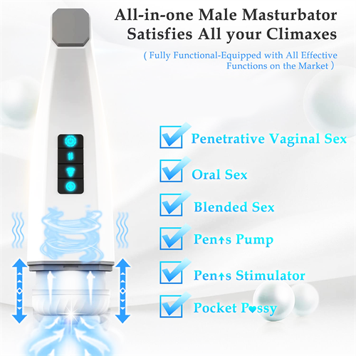 3 in 1 Thrusting Sucking & Vibrating Stroker