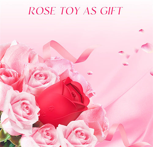 Rose Vibrator with 9 Tapping Modes Antonia