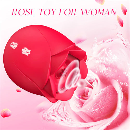 Rose Vibrator with 9 Tapping Modes Antonia