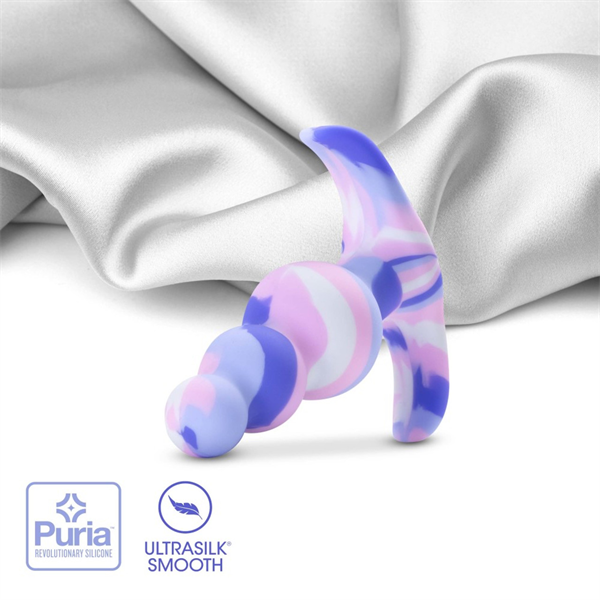 3 Inch Butt Plug Dildo Twilight Blue