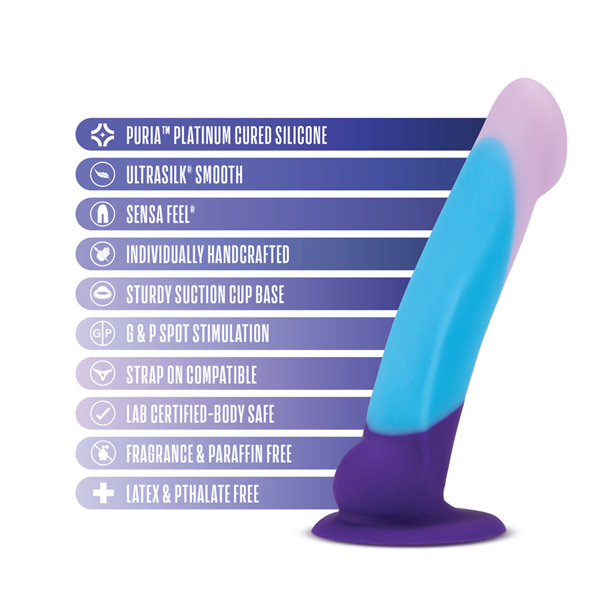 7 Inch Dildo Purple Haze