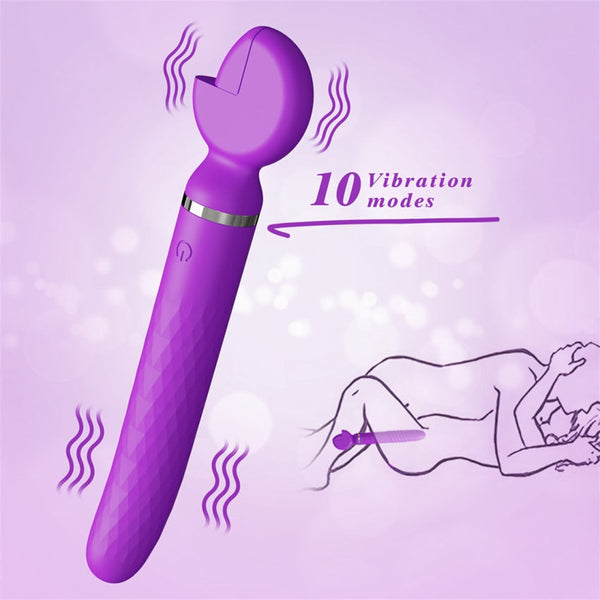 Regular Wrench Vibrator Purple