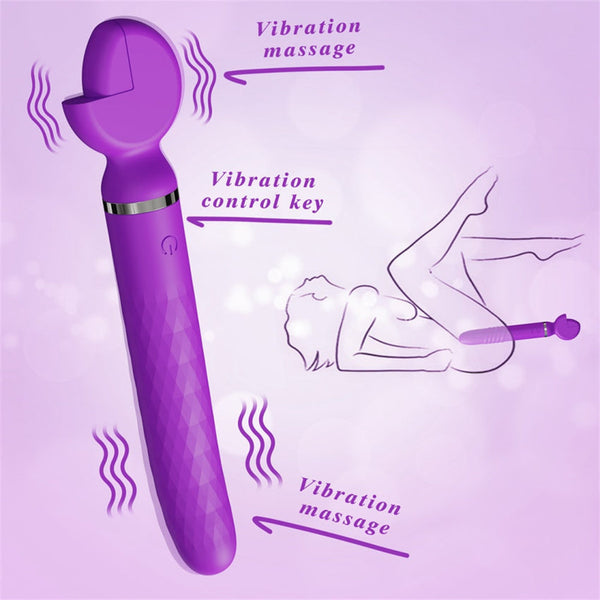 Regular Wrench Vibrator Purple